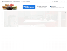 Tablet Screenshot of cyrillepatissier-rouen.fr